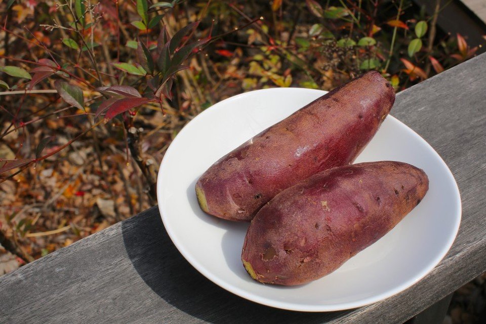 Sweet potatoes are a high carb food as well as  source of pro-vitamin A, vitamin C and potassium, and antioxidants. 