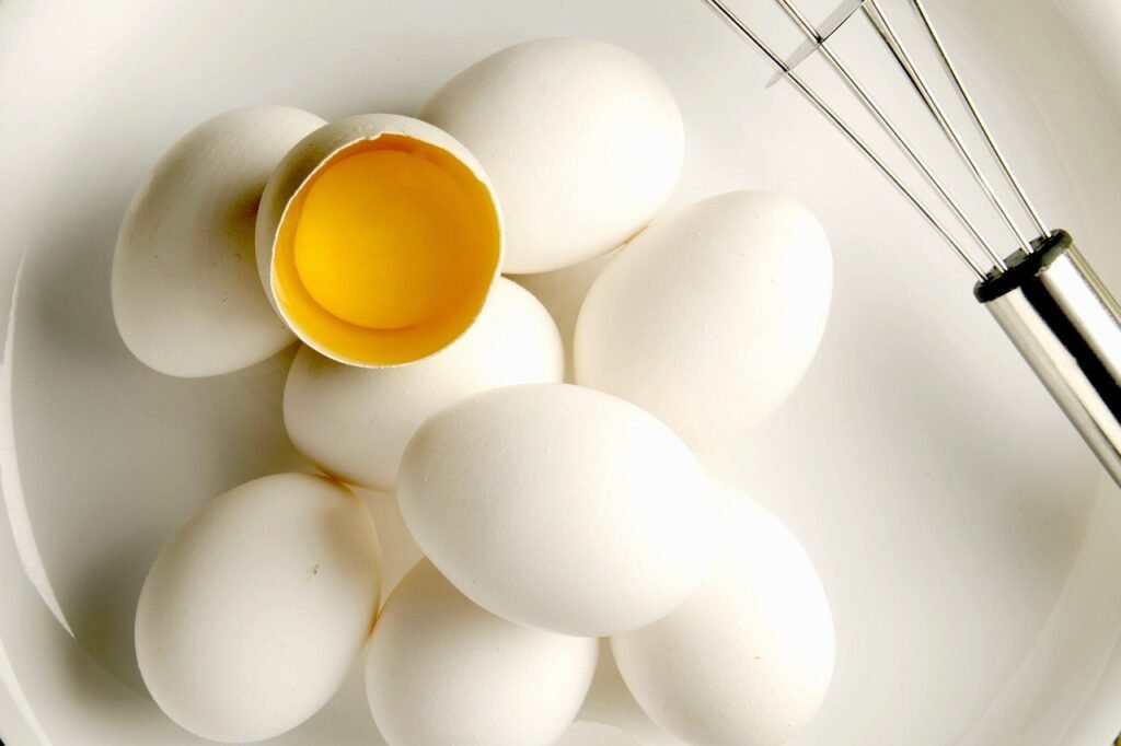Egg masks for hair. It helps in hair fall , breakages and split ends.