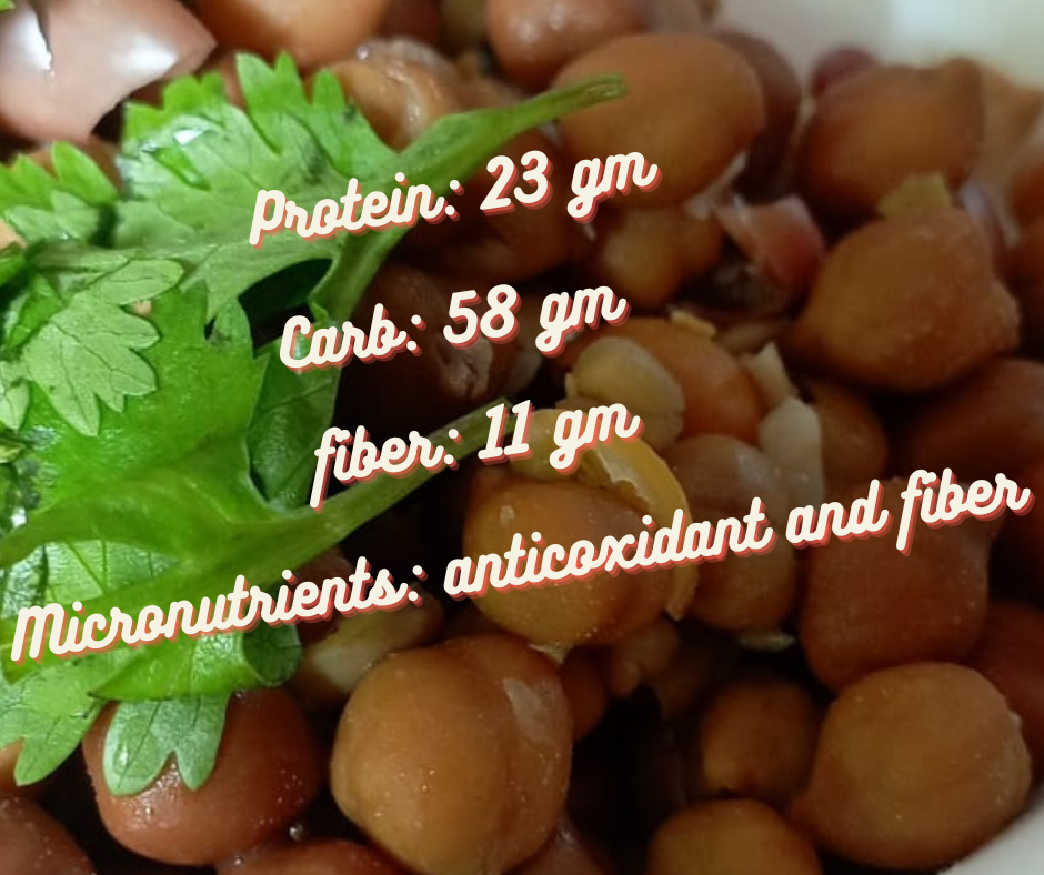 Black ChickPeas for protein